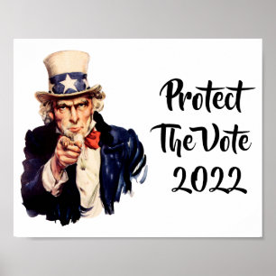 Protect The Vote 2022 Poster