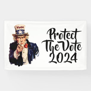 Protect The Vote 2024 Banner