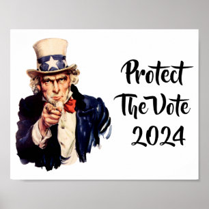 Protect The Vote 2024 Poster