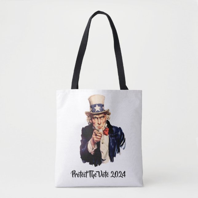 Protect The Vote 2024 Tote Bag (Front)