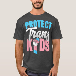 Protect Trans Kids LGBT Pride Awareness Month T-Shirt