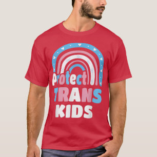 Protect Trans Kids LGBT Pride month gifts idea T-Shirt