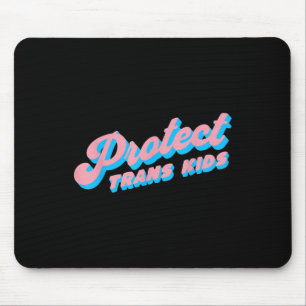 Protect Trans Kids Lgbt Pride Queer Mouse Mat
