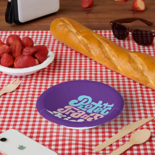 Protect Trans Kids Paper Bowl Paper Plate