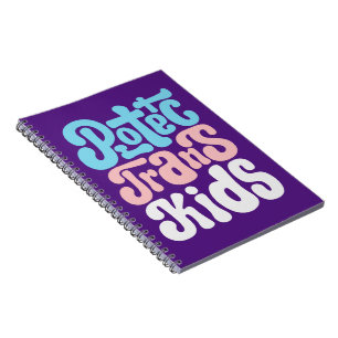 Protect Trans Kids Photo Notebook