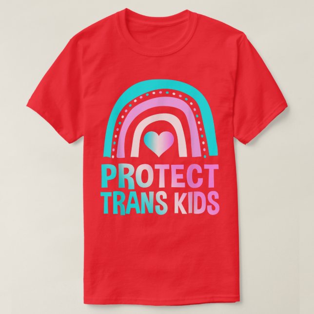 Protect Trans Kids Shirt Support Clothes Pride Lov (Design Front)
