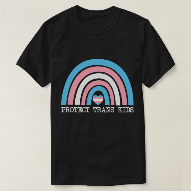 Protect Trans Kids T-Shirt (Design Front)