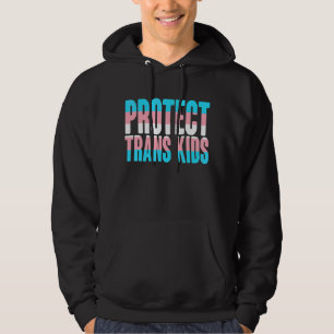 Protect Trans Kids Transgender Flag Lgbt Pride Mum Hoodie