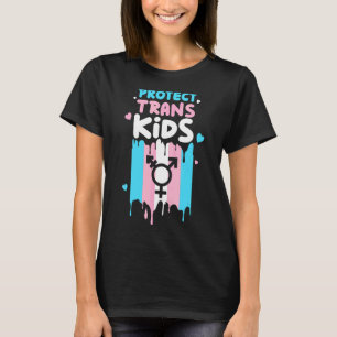 Protect Trans Kids Transgender Flag Pride Lgbt T-Shirt