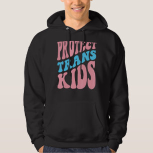 Protect Trans Kids Transgender Pride Flag Love Lgb Hoodie
