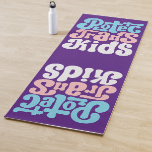 Protect Trans Kids Yoga Mat