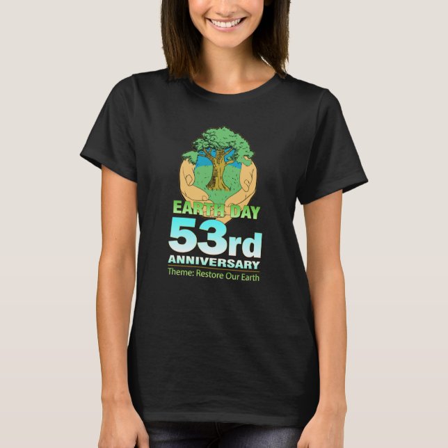 Protect Trees Nature Orcas Climate on Earth Day 20 T-Shirt (Front)