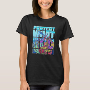 Protect What God Created Faith Coral Reefs Oceans T-Shirt