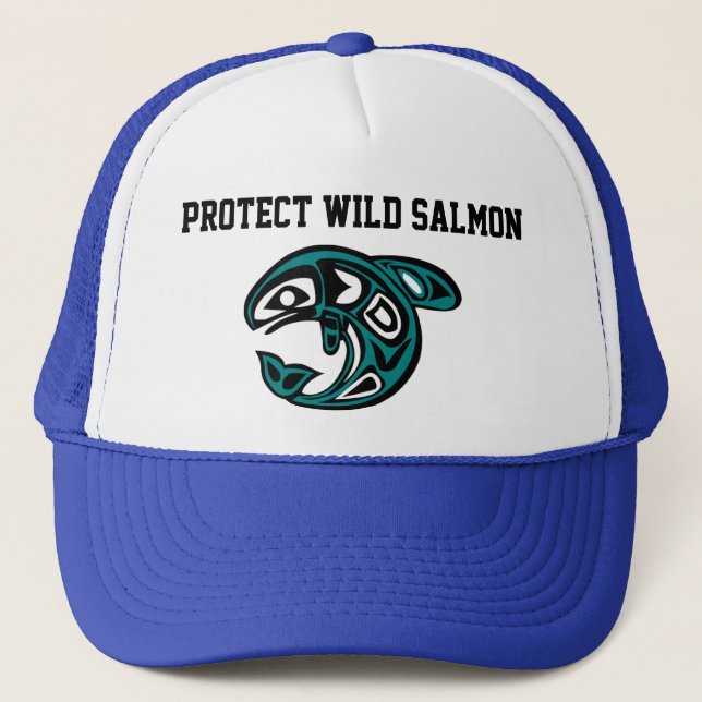 Protect Wild Salmon hat (Front)