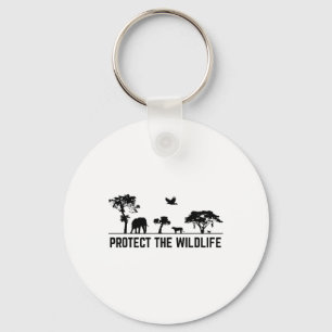Protect Wildlife Safari Animal Conservancy Nature Key Ring