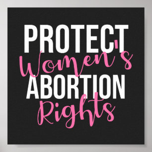 Protect Women's Abortion Rights Poster
