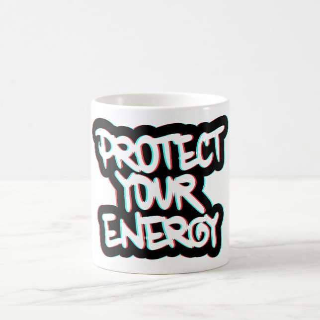 Protect Your Energy 1 Coffee Mug (Center)