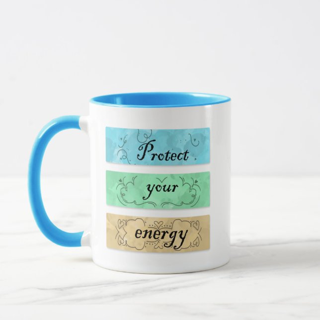 Protect Your Energy Mug (Left)