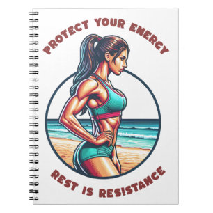 Protect Your Energy T-Shirt – Spiritual Self-Care  Notebook