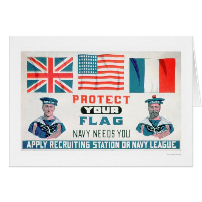 Protect Your Flag - Navy Needs You (US02143) (Front Horizontal)