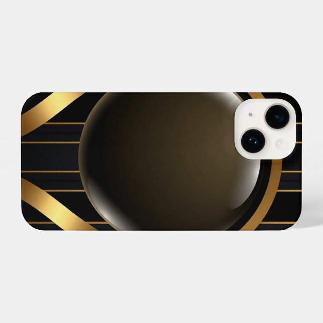 Protect your iPhone 16 in style with this luxury  iPhone Case (Back Horizontal)
