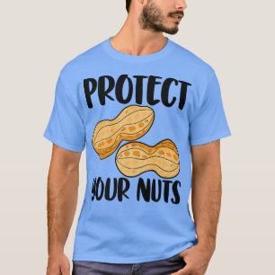 Protect Your Nuts Funny Gender Reveal T-Shirt