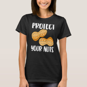Protect Your Nuts Nutty Gender Reveal T-Shirt