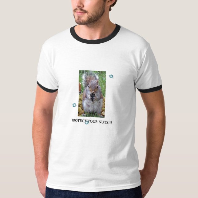 Protect your nuts T-Shirt (Front)