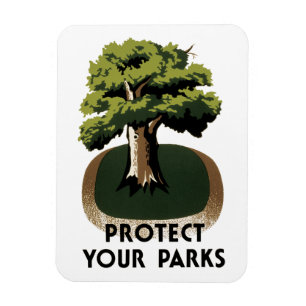 Protect Your Parks Magnet