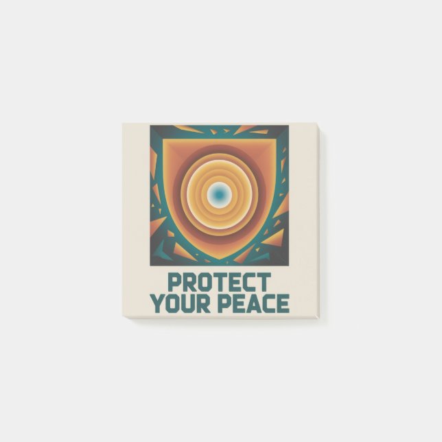 Protect Your Peace Post-it Notes (Front)