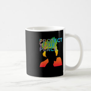 Protect Your Peace Sticker Coffee Mug