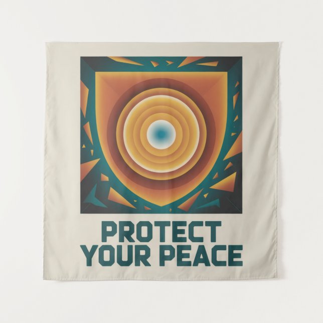 Protect Your Peace Tapestry (Front)