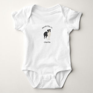 Protected by Australian Shepherd 3 Dog shirt