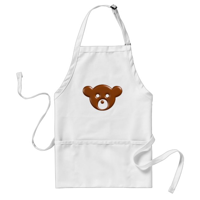 Protected By Chocolate Apron..! Standard Apron (Front)