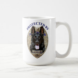 Protected By German Shepherd Coffee Mug