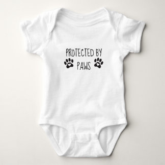 Protected By Paws Baby Bodysuit