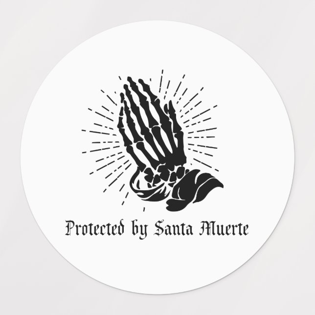 Protected by Santa Muerte (Design 1)