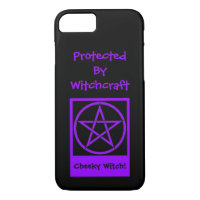 Protected by Witchcraft Cheeky Witch iPhone 7 case