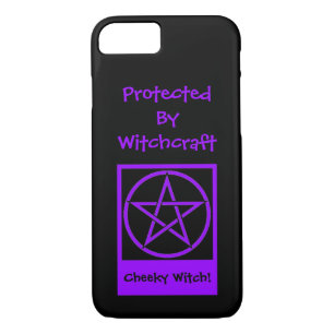 Protected by Witchcraft Cheeky Witch iPhone 7 case