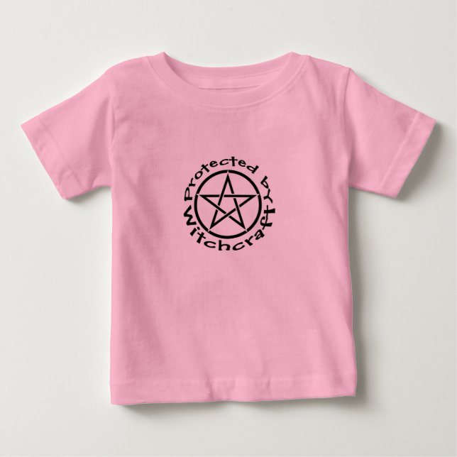Protected By Witchcraft Pagan Wiccan Toddler Shirt (Front)