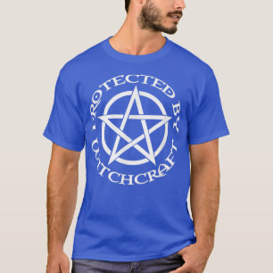 Protected By Witchcraft Wiccan Pagan Halloween Che T-Shirt