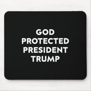 Protected President Trump Mouse Mat