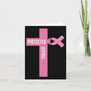 Protected Psalm 91 Christian 91st Psalm Bible Brea Card
