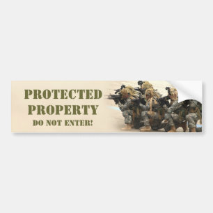 ProtectedProperty bumper sticker