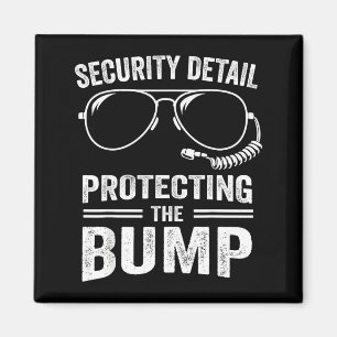 Protecting the bump matching family pregnancy magnet