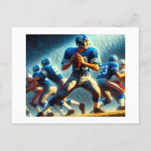 Protecting the Quarterback,  Postcard