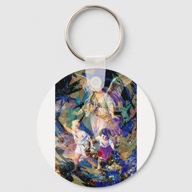 PROTECTION AND DIRECTION KEY RING (Front)