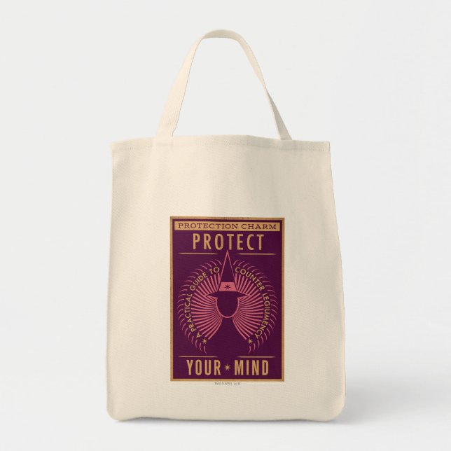 Protection Charm Guidebook Tote Bag (Front)
