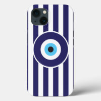 Protection from Evil Eye (Greek flag stripes)