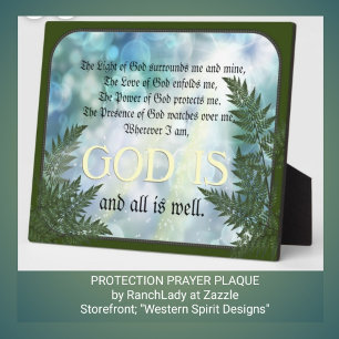 Protection Prayer Plaque